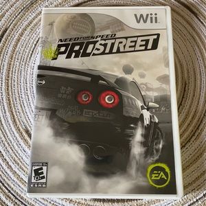 Wii game, Need for Speed Prostreet